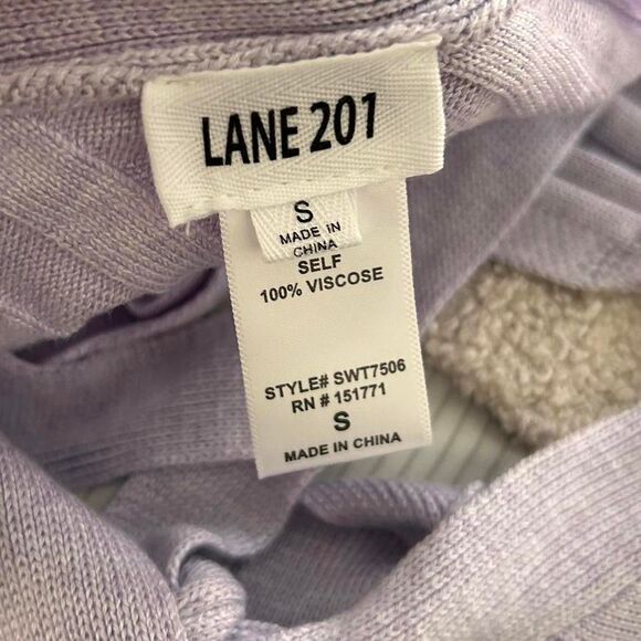 Lane 201 boutique boho summer lavender purple knit halter crop top S - Picture 5 of 7